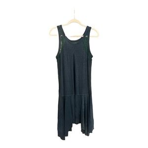 Free People Make It Count Jade Dress Y2K Boho Size Medium M1